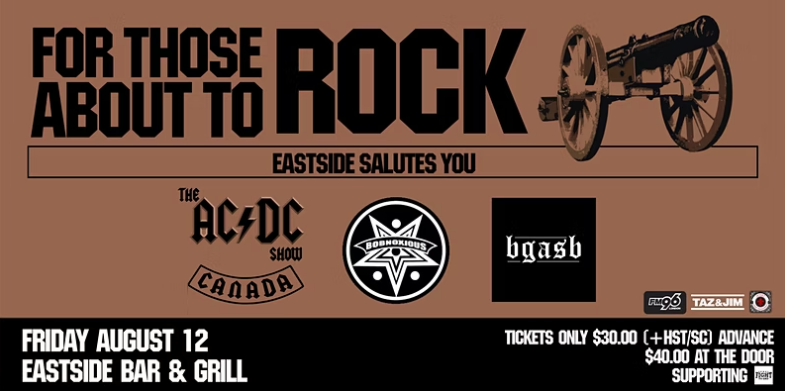 The AC/DC Show – Canada | Bobnoxious | The Brad Gibb All Star Band ...