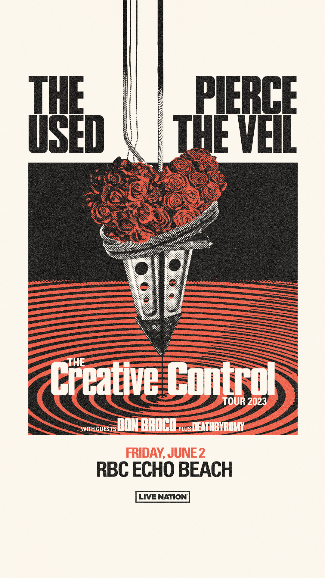 The Used and Piece The Veil The Creative Control Tour FM96 London