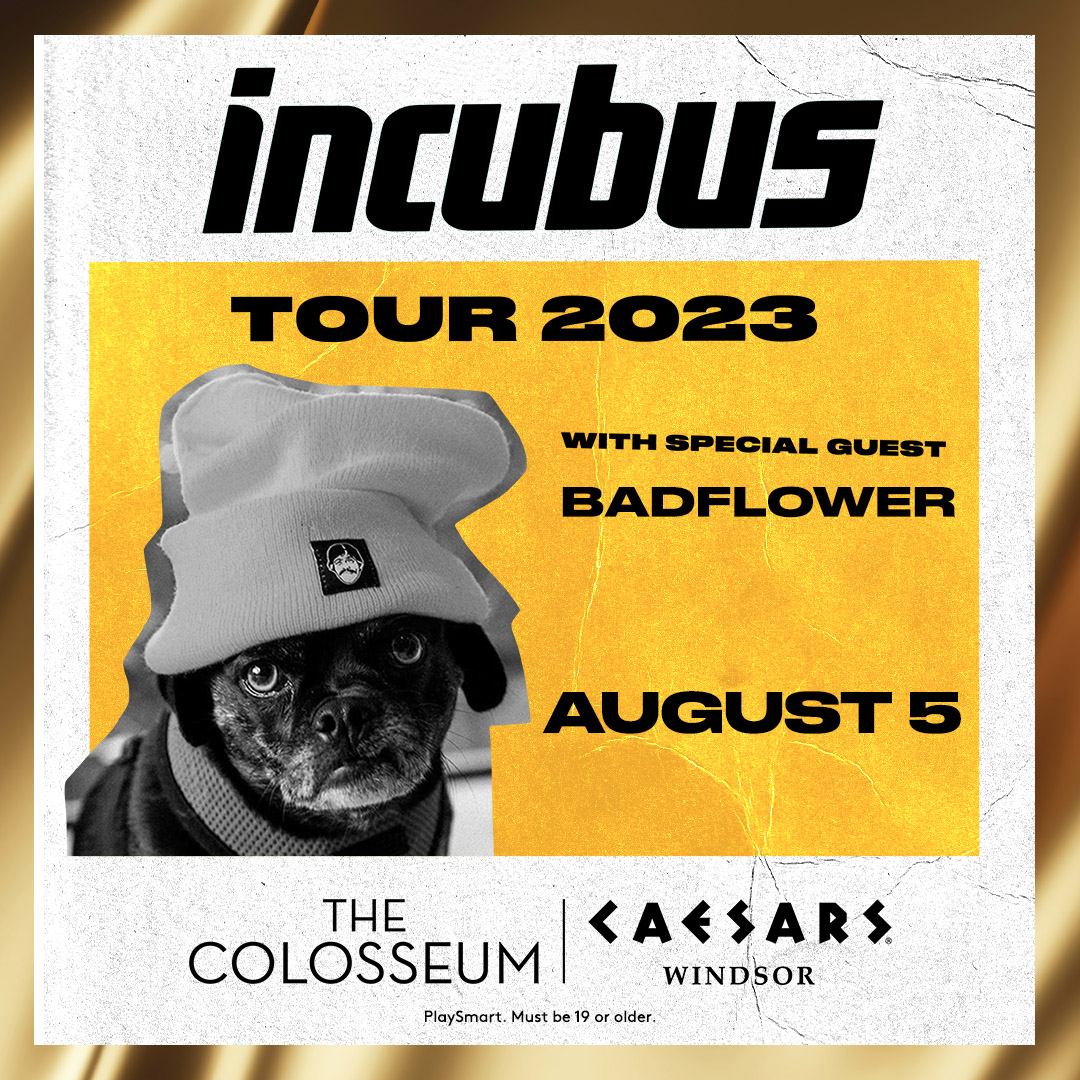 incubus tour poster