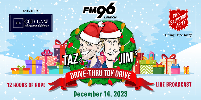 Taz & Jim’s Drive-Thru Toy Drive 2023