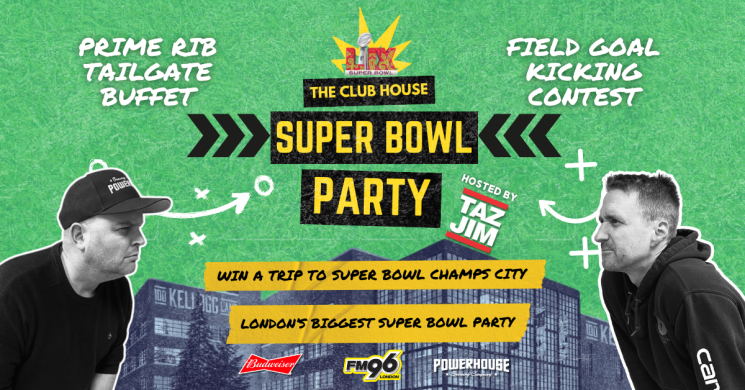 Superbowl Party at The Clubhouse