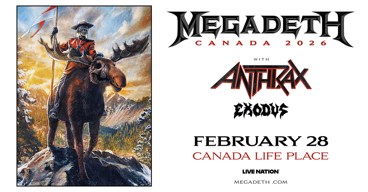 Megadeth – Canada Life Place | FM96 London